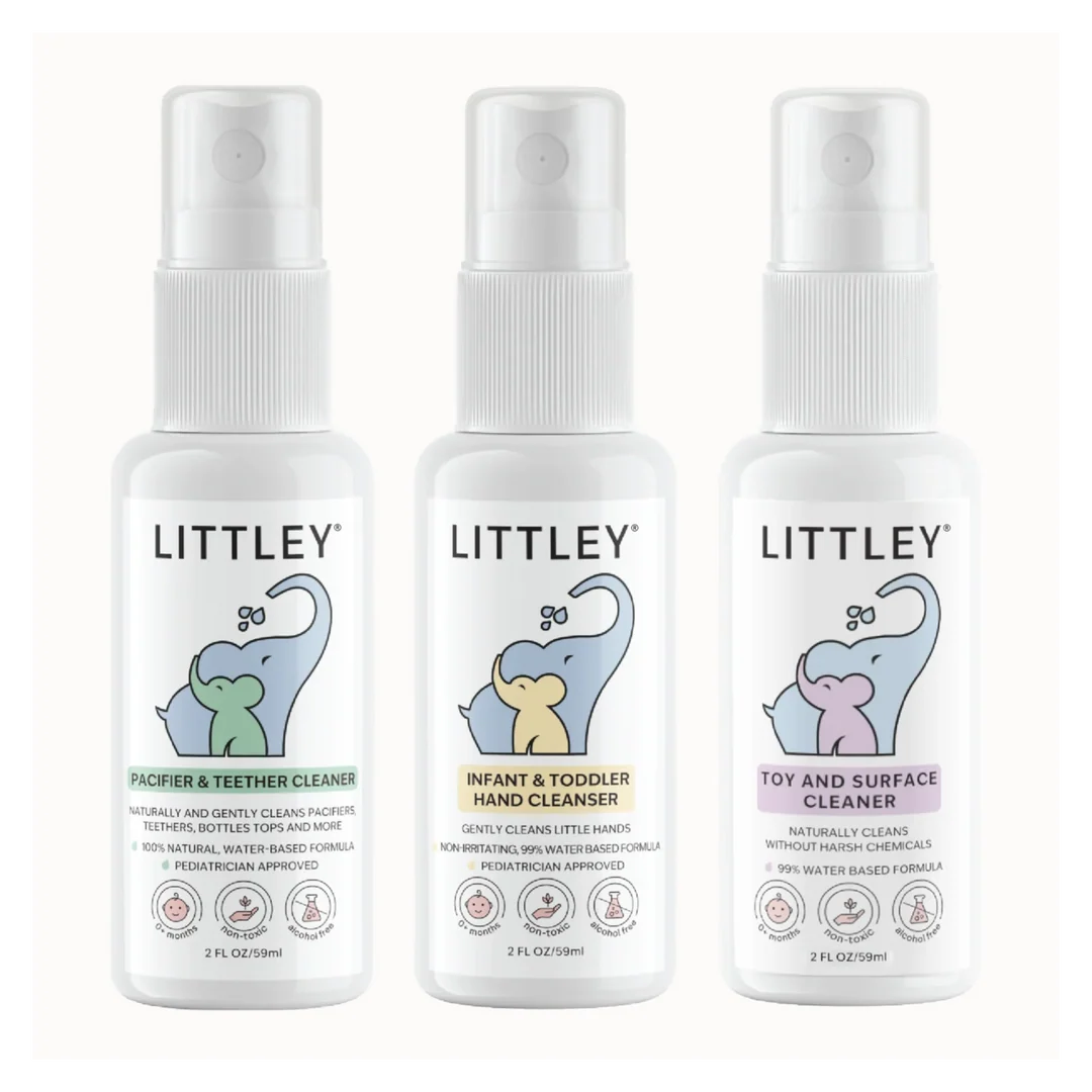 Littley Intro Sample Pack | Baby + Toddler HOCl Essentials | 2oz Trio