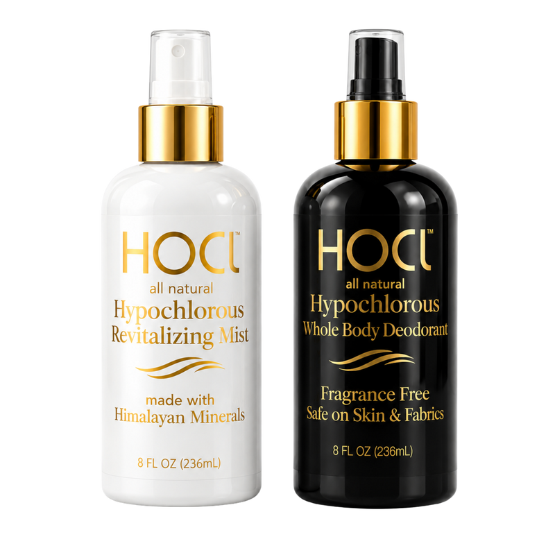 The Daily Edit Bundle: 8oz Revitalizing Facial Mist and 8oz Whole Body Deodorant Spray