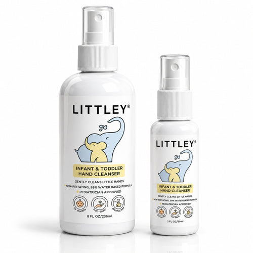Littley Infant & Toddler Hand Cleanser lineup by Think Smarter Products