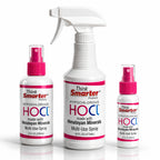Multi-Use HOCl Spray lineup in 2oz, 8oz and 16oz sizes