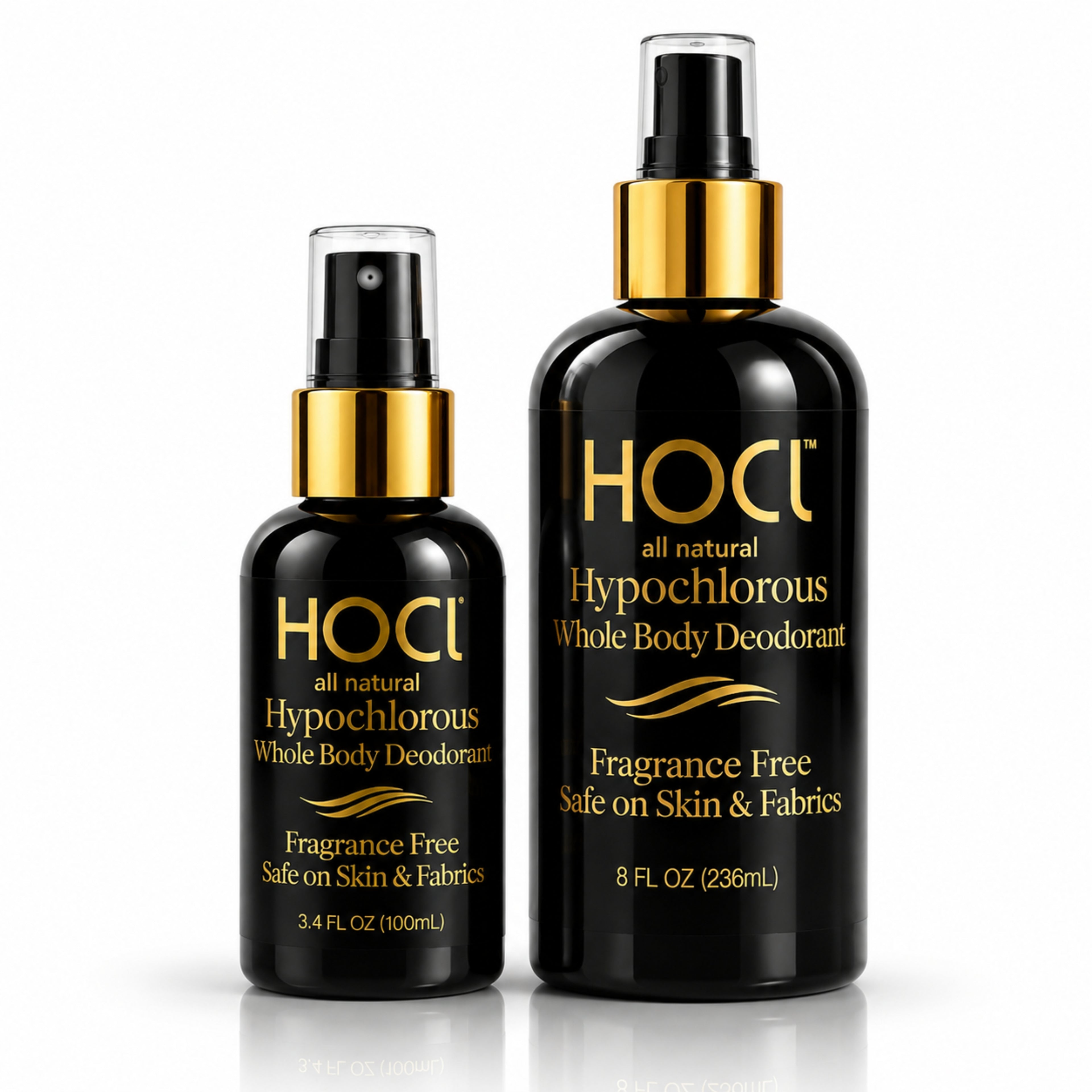 Whole Body Deodorant Spray | Fragrance-Free + Aluminum-Free HOCl