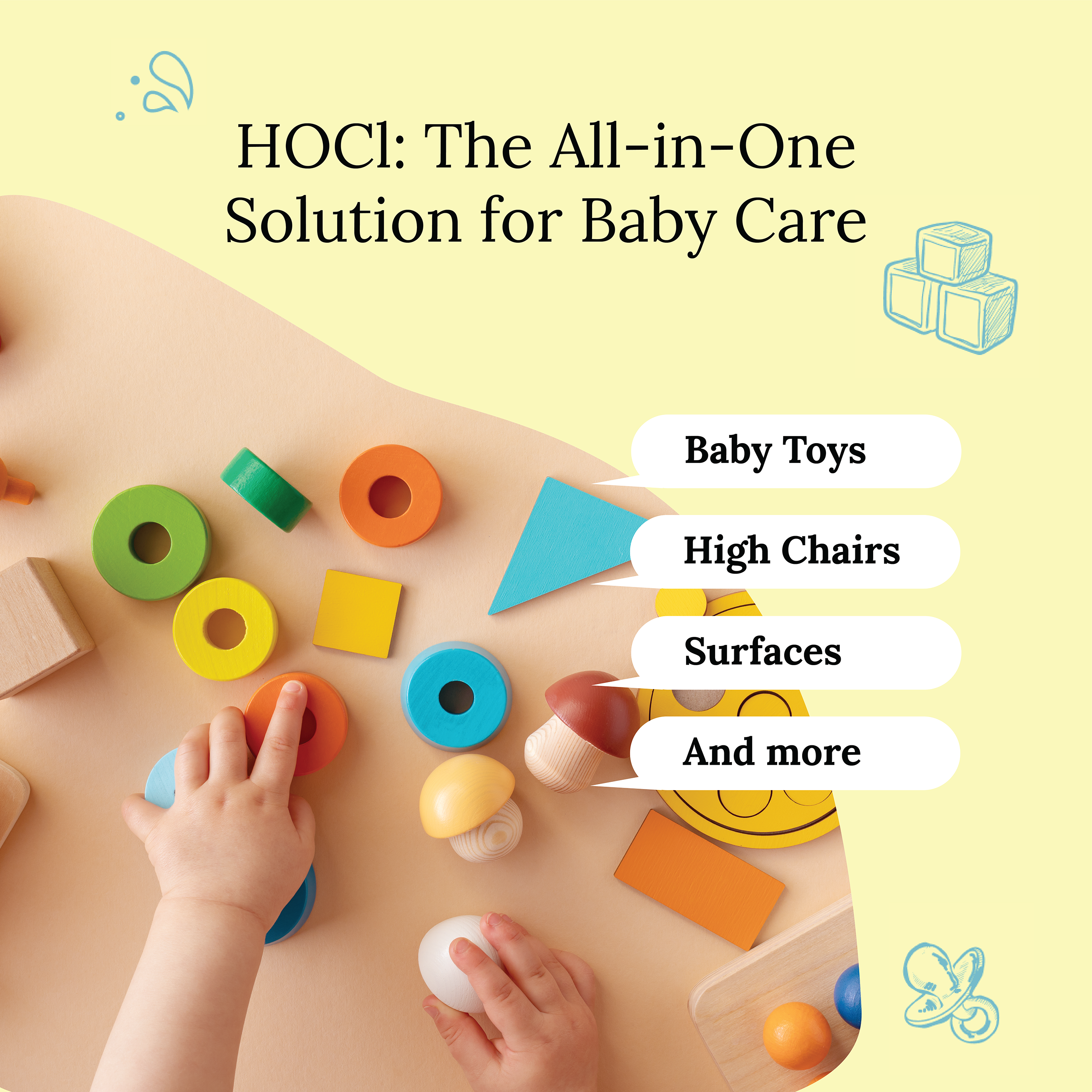 Infant & Toddler Toy and Surface Cleaner